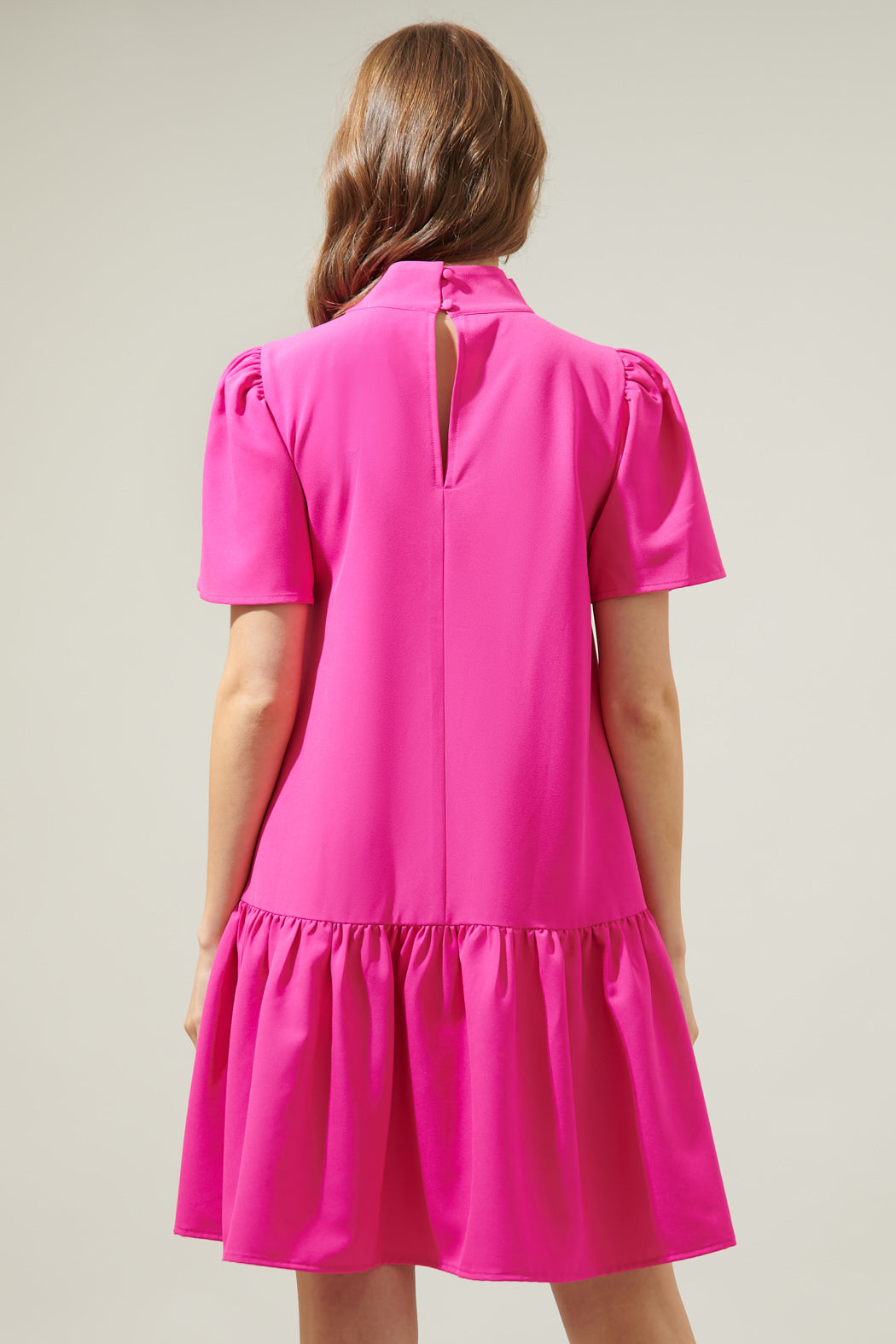 Tania Shift Ruffle Mini Dress Sugarlips Tania Shift Ruffle Mini Dress Sugarlips