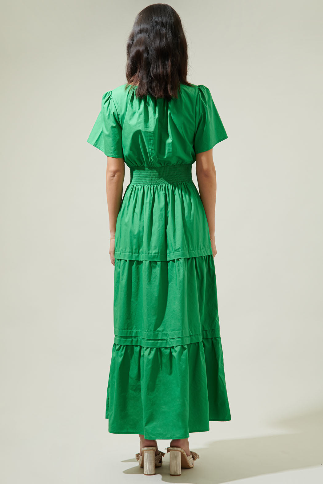 Cider Palmer Poplin Maxi Dress MERLOT / M by Sugarlips Cider Palmer Poplin Maxi Dress MERLOT / M by Sugarlips