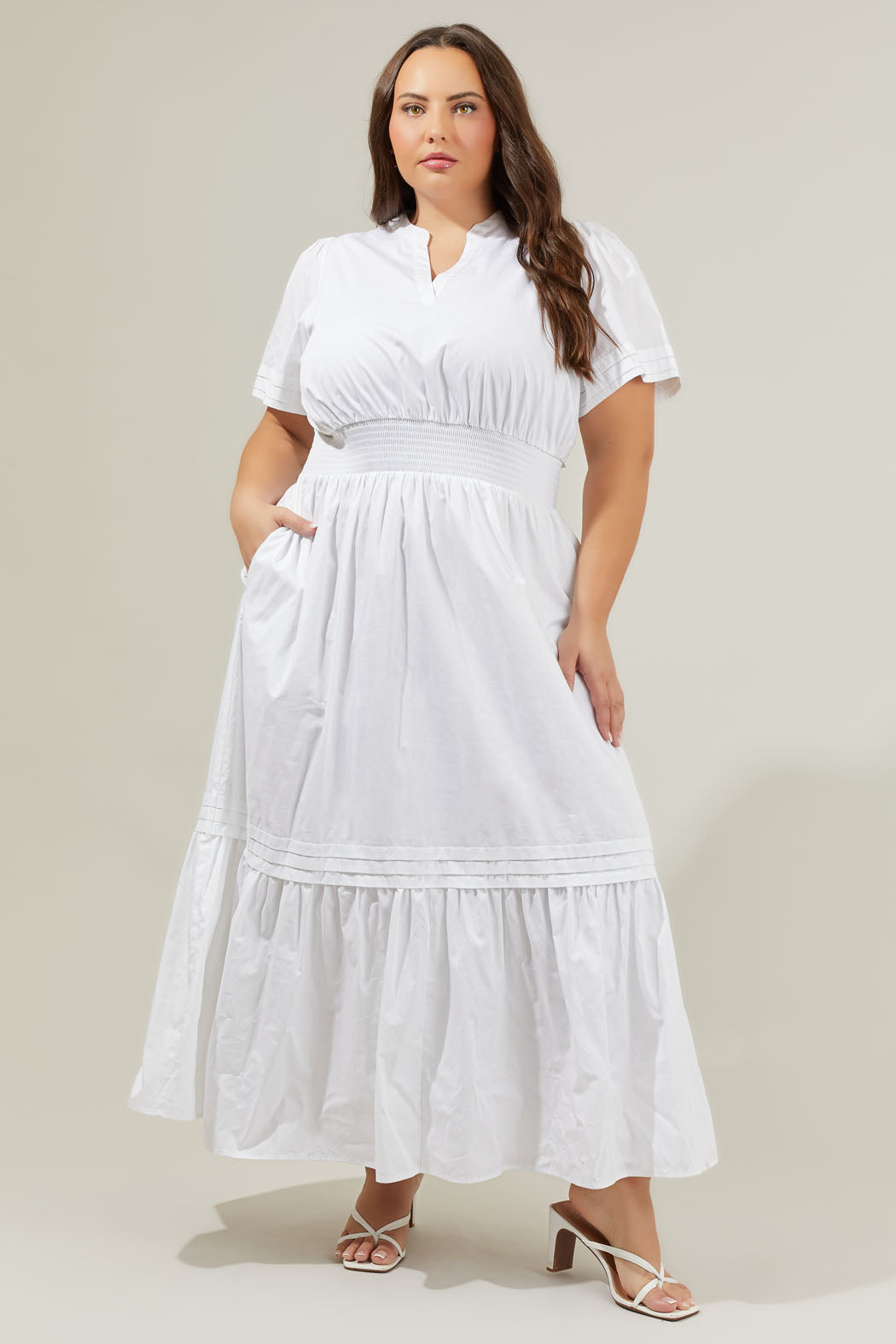 Stylish Plus V Neck Size 1x Dresses Sabrina Denim Maxi Dress White Fashion Nova Stylish Plus V Neck Size 1x Dresses Sabrina Denim Maxi Dress White Fashion Nova