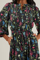 Madeline Groover Floral Midi Dress
