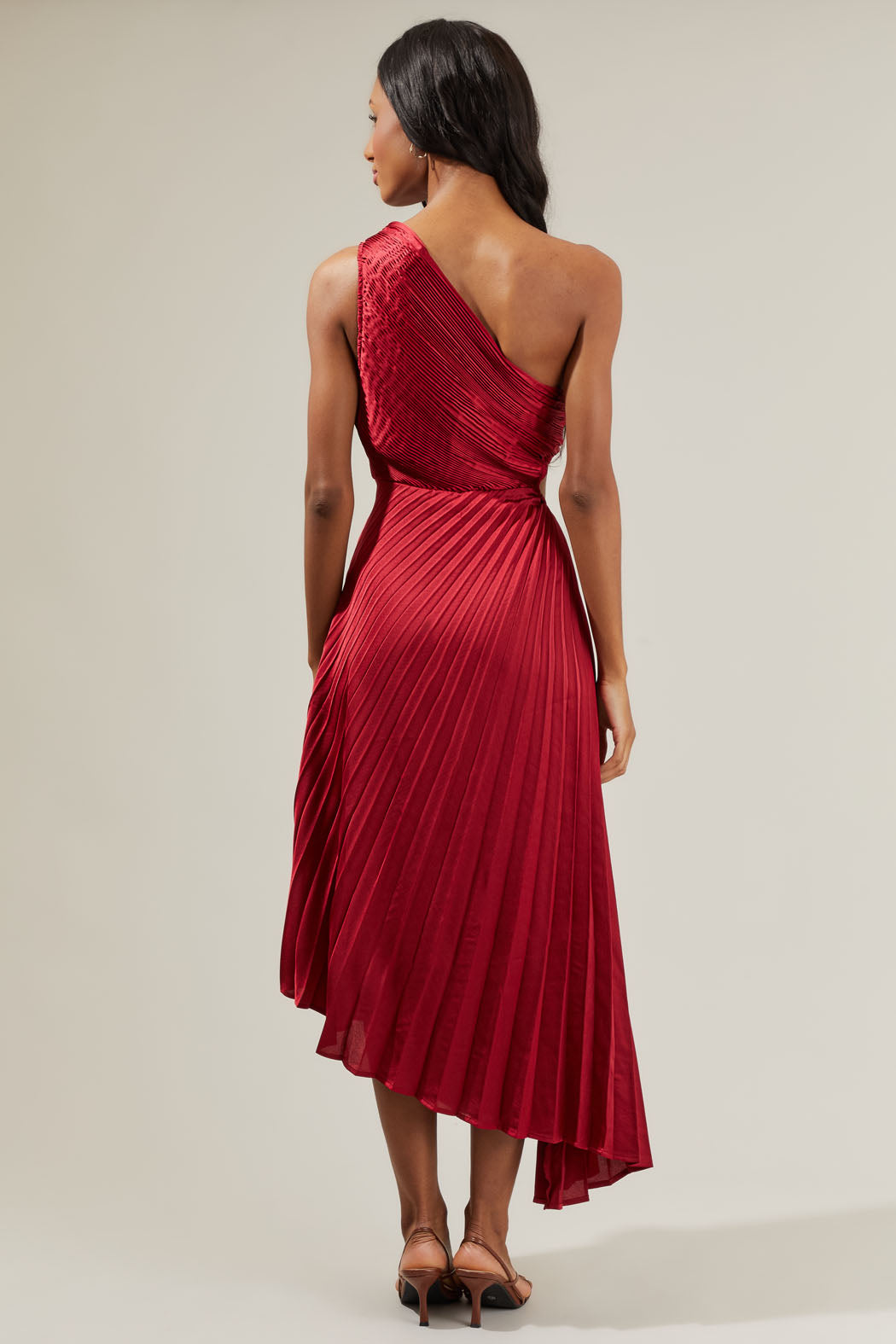 Marigold Aurora Pleated Maxi Dress EMERALD / XL by Sugarlips Marigold Aurora Pleated Maxi Dress EMERALD / XL by Sugarlips