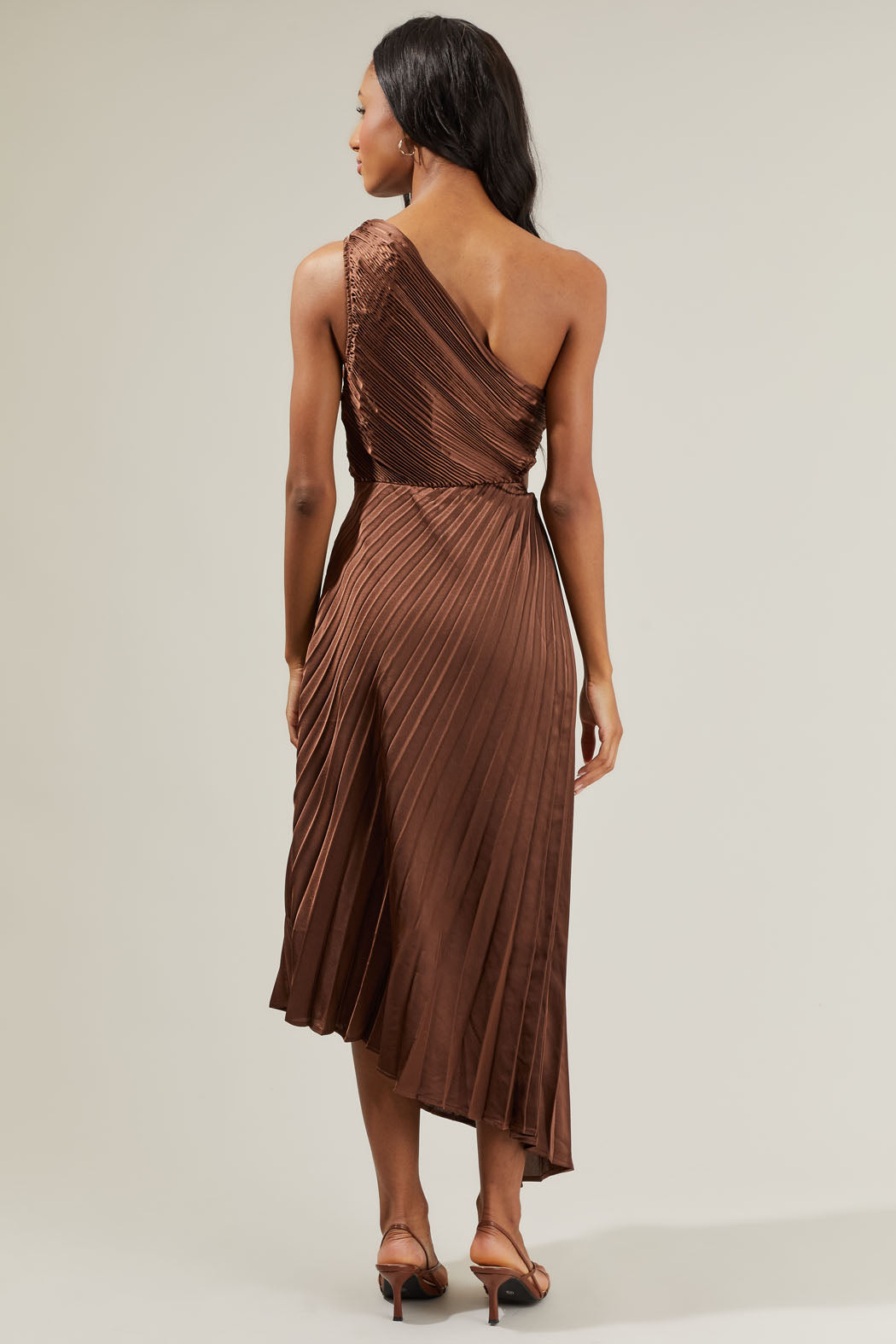 marigold pleated maxi dress Marigold Aurora Pleated Maxi Dress