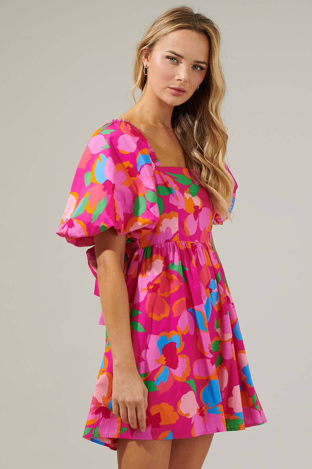daphney floral mini dress Sassy Shortcake Daphne Floral Dress