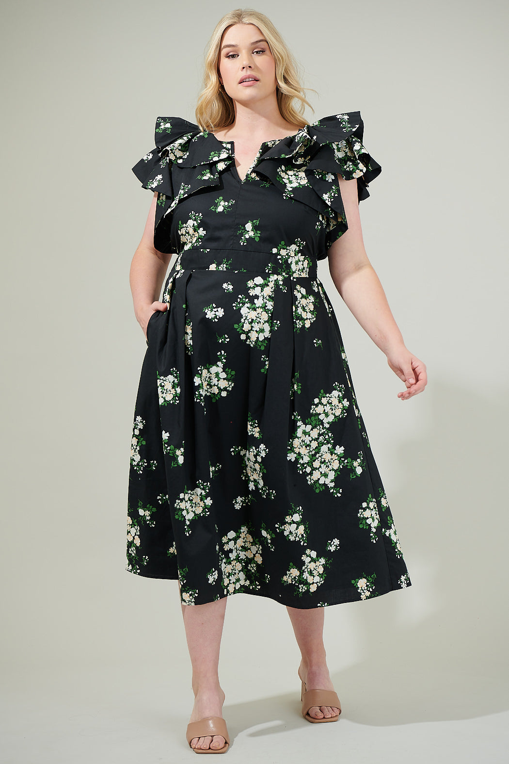 emery off the shoulder dress Emery Maxi Dress