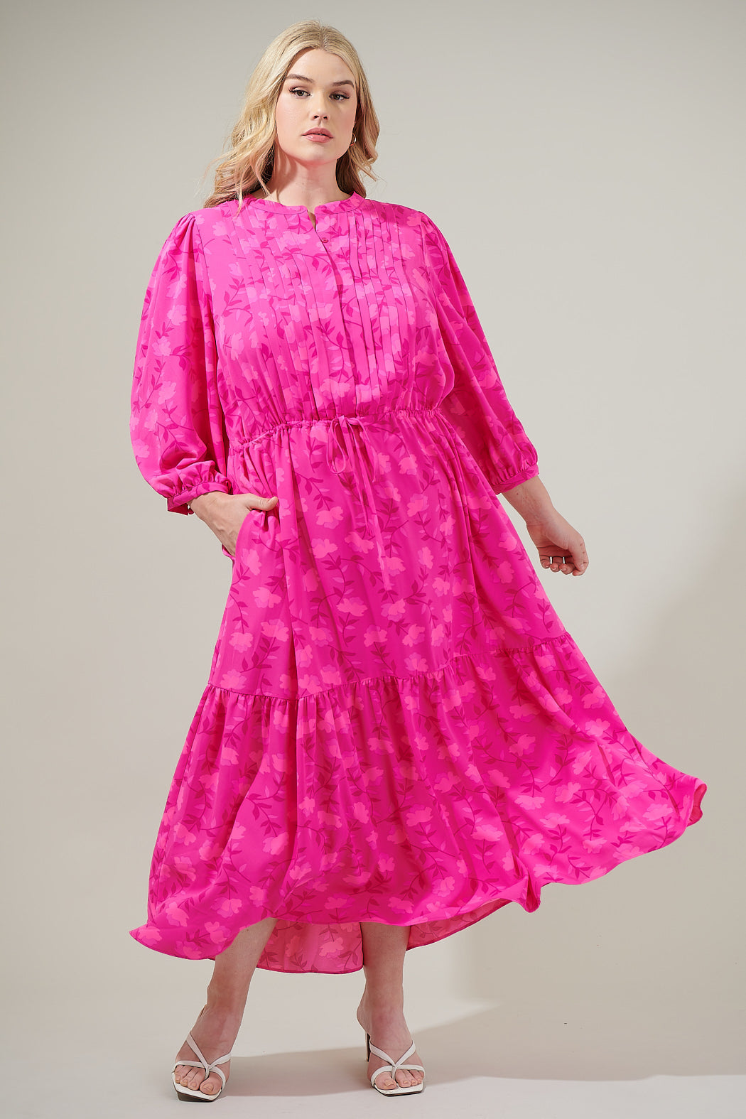 curve pink dress Womens Yours Curve Pink Limited Strappy Dress US 14