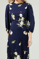 Arlene Floral Smocked Midi Dress