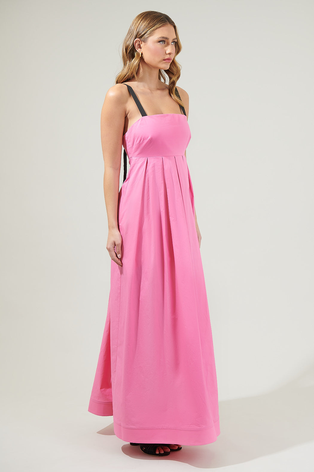 Fabiola Pleated Maxi Dress Sugarlips Fabiola Pleated Maxi Dress Sugarlips
