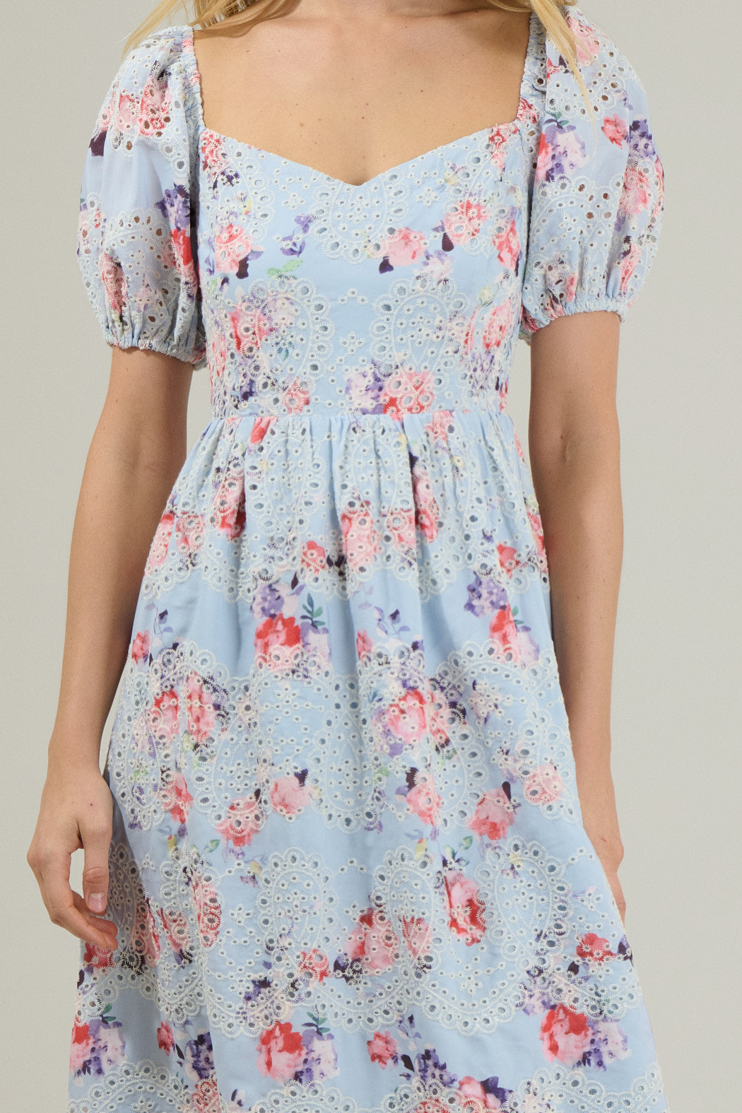 josie eyelet mini dress THE HALLE EYELET MINI DRESS Joe's Jeans