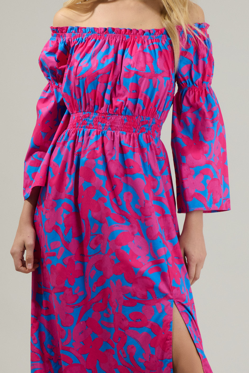 berry midi dress with sleeves Black Berry Garden Tulle Midi Dress