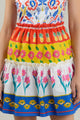 Olympia Floral Ruffle Tiered Mini Dress