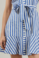 Babette Striped Shirt Mini Dress