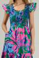 Raylee Floral Wendy Smocked Midi Dress