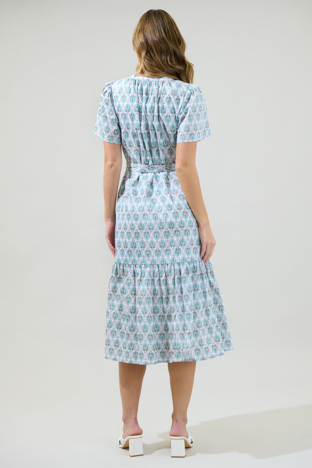 pilar midi dress Pilar Dress XS / PEACOCK BLUE
