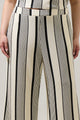 Devra Club Stripe Pants Curve