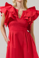 Wilma Ruffle Mini Dress