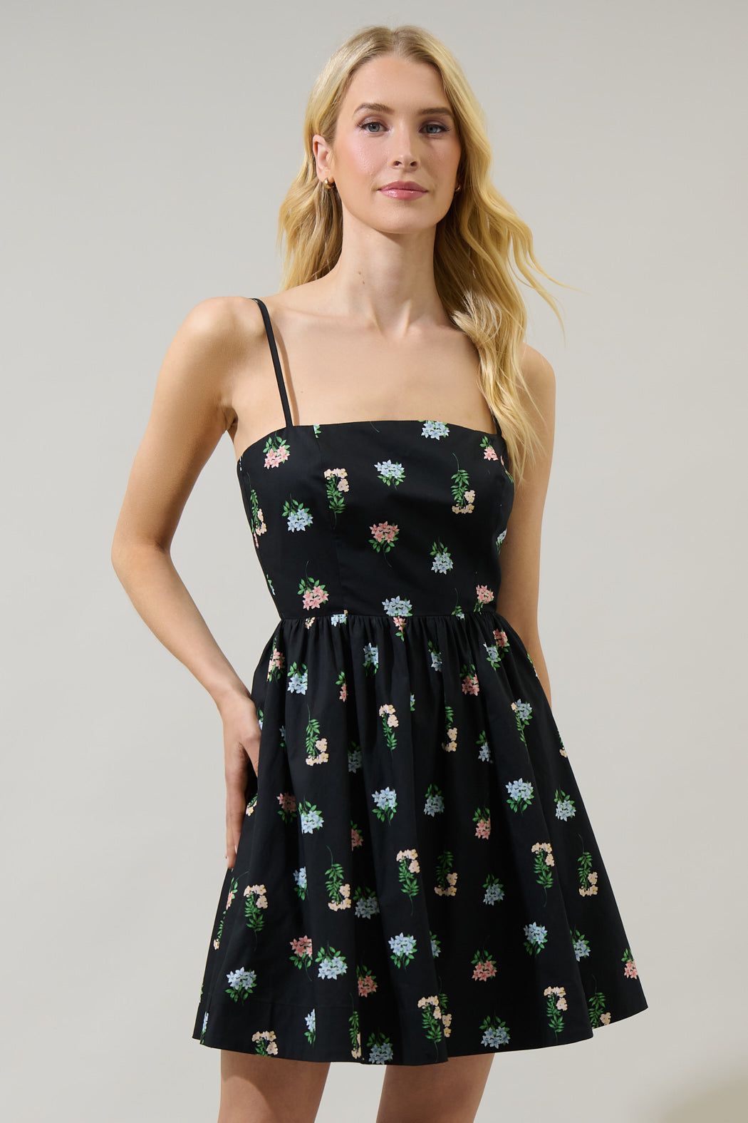 Mayrel Floral Lesly Fit and Flare Dress Mayrel Floral Lesly Fit and Flare Dress