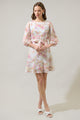 Emory Floral Brea Ruffle Mini Dress
