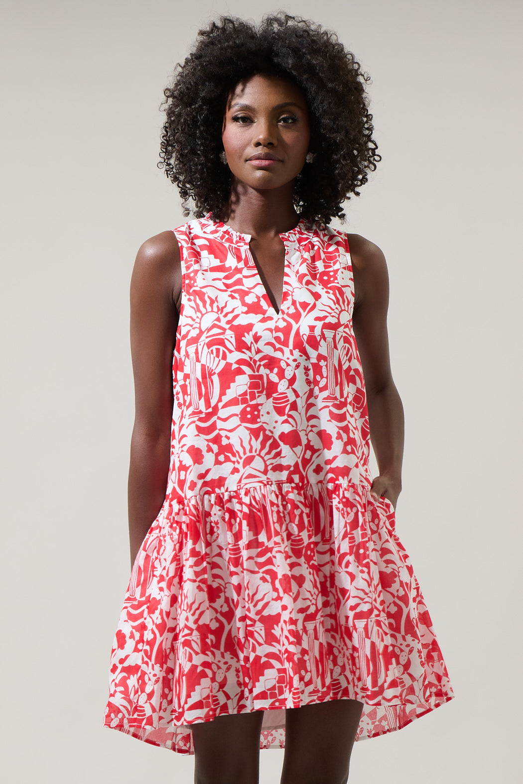 aster floral mini dress Aster Floral Mini Dress