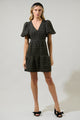 Carrol Zaylee Tweed May Tiered Mini Dress