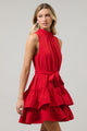 Teresa Ruffle Tiered Mini Dress