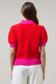 Winry Color Block Sweater Top