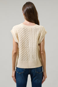 Tacey V-Neck Sweater Vest Top