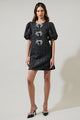 Margaret Tweed Cora Shift Mini Dress