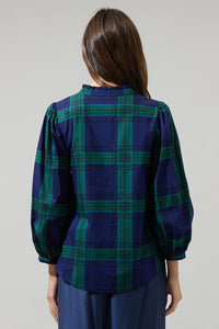 Harrisville Plaid Ima Button Up Top