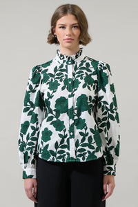 Kane Floral Doris Button Down Shirt