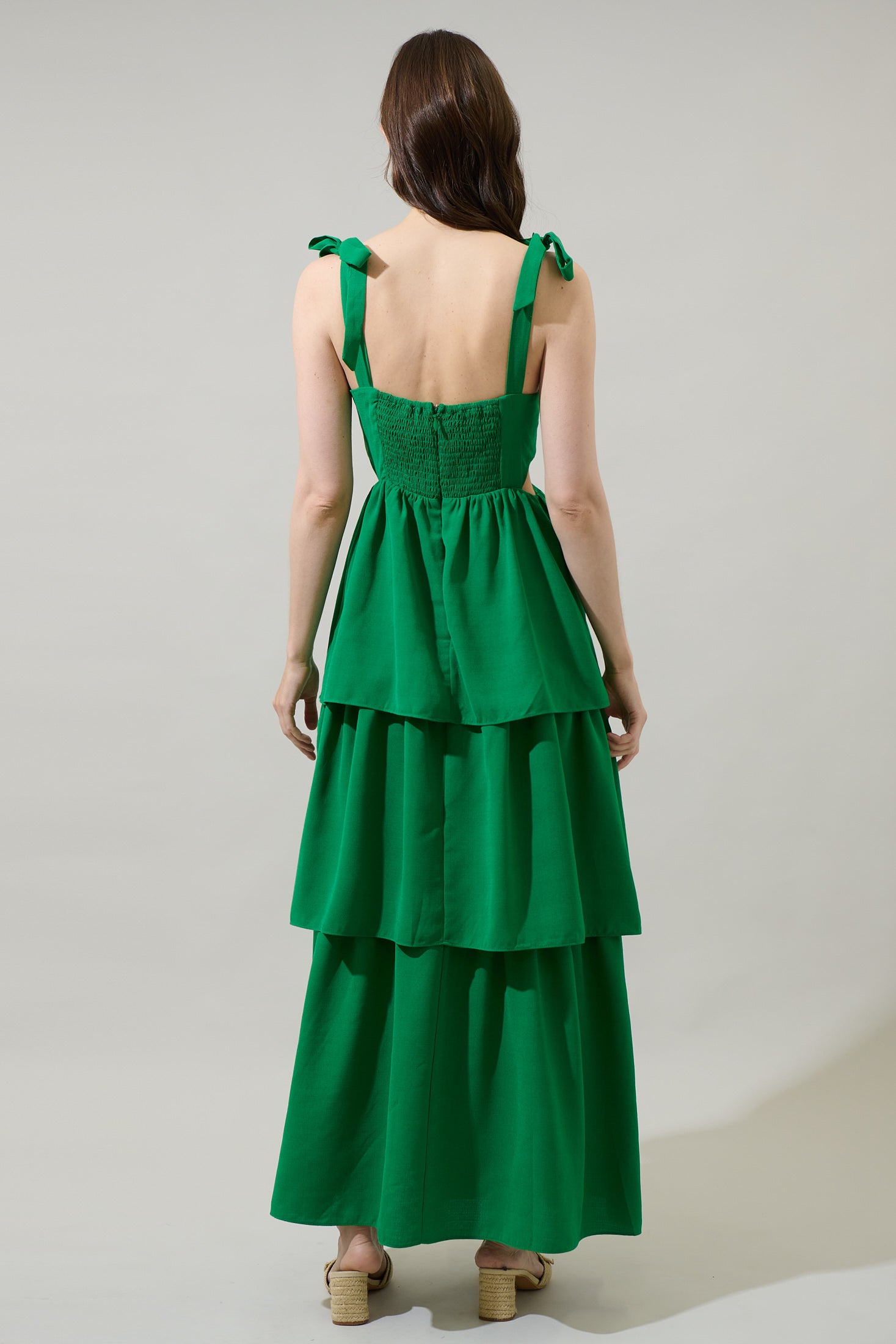 Carmen Alvera Tiered Maxi Dress Sugarlips Carmen Alvera Tiered Maxi Dress Sugarlips