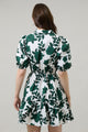 Kane Floral Stacie Button Down Mini Dress