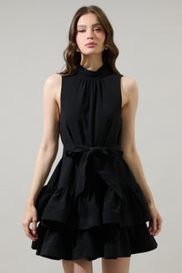 Teresa Ruffle Tiered Mini Dress