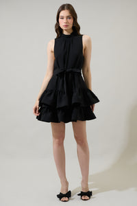 Teresa Ruffle Tiered Mini Dress