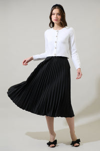 Sidney Pleated Maxi Skirt