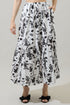 Leiden Floral Breda Tiered Maxi Skirt