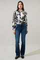 Nerine Floral Hillary Tana Long Sleeve Blouse