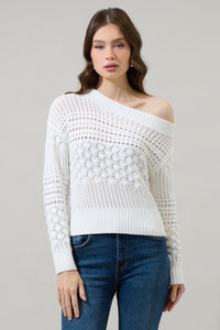 Redan Off the Shoulder Sweater Top