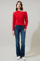 Redan Off the Shoulder Sweater Top