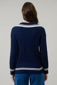 Nevaeh V Neck Knit Sweater