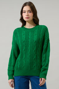 Brielle Dropped Sleeve Sweater