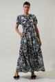 Pine Hill Floral Becca Tiered Maxi Dress