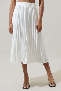 Sidney Pleated Maxi Skirt