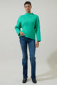 Cole Whipstitch Turtle Neck Sweater