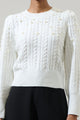 Toxey Pearl Round Neck Sweater