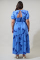 Skyline Floral Becca Tiered Maxi Dress Curve