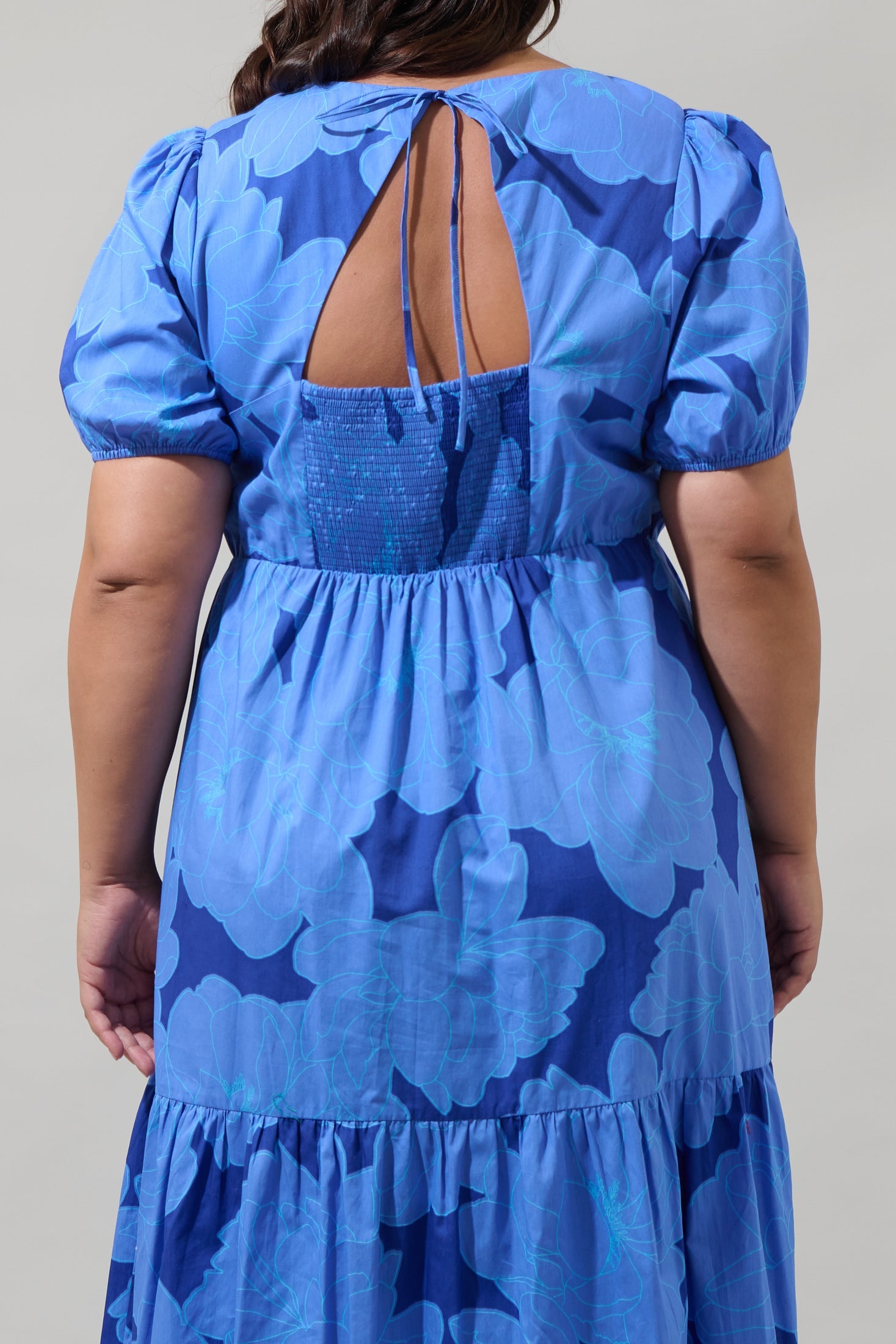 becca tiered maxi dress Women's Skyline Floral Tiered Maxi Dress