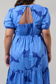 Skyline Floral Becca Tiered Maxi Dress Curve