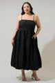 Arielle Jacquard Belle Strapless Maxi Dress Curve