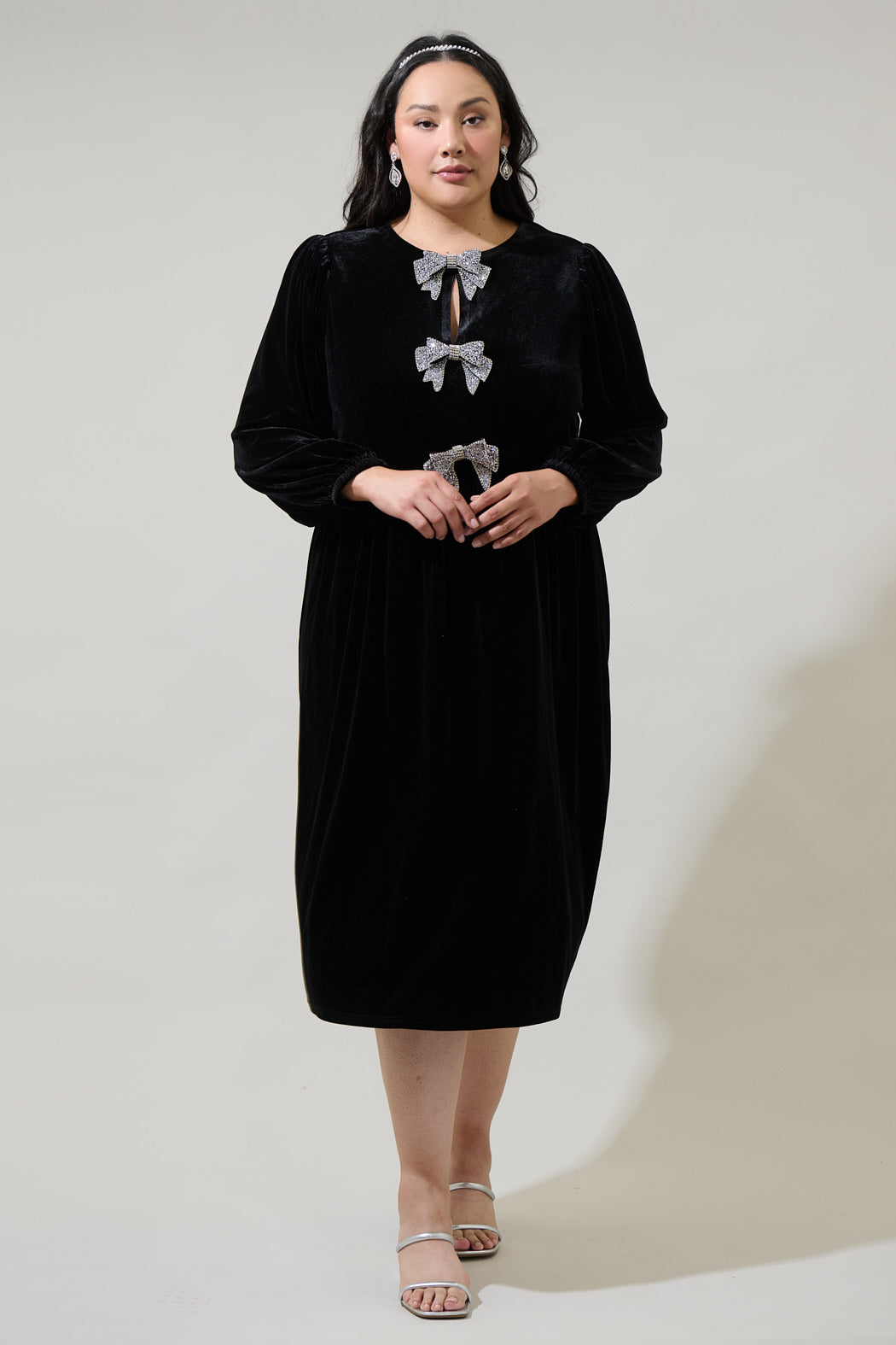 midi plus size velvet dress Amazon.com: BerryGo Women's Fall Plus Size Long Sleeve Velvet Midi Dress Casual Velour Crew Neck A Line Tiered Dresses for Wedding Guest with Pocket Burnt Orange 2X-Large : Clothing, Shoes & Jewelry