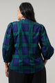 Harrisville Plaid Ima Button Up Top Curve